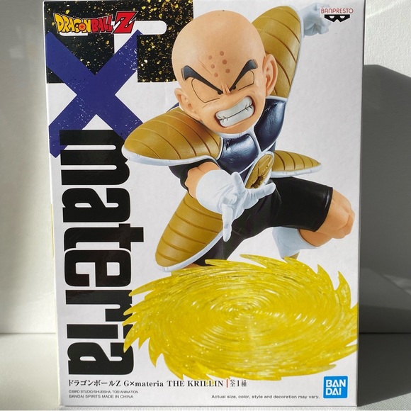 Sealed New Banpresto Dragonball Z Krillin Figure Gxmateria - Picture 2 of 11